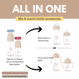 Haenim All-in-One PA Bottle 270ml (M teat) | Baby Bottle | Sippy Cup | Made in Korea