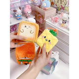 Squarepals Cute Squishy Plush Doll - Kombini Series (7cm) | Soft Collectible Gift for Plush Lovers