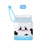 Squarepals Cute Squishy Plush Doll - Kombini Series (7cm) | Soft Collectible Gift for Plush Lovers