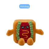 Squarepals Cute Squishy Plush Doll - Food Series (10cm) | Soft Collectible Gift for Plush Lovers