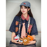 Squarepals Plush Soft Toy - Animal Series (7cm) | Cute Mini Stuffed Doll for Stress Relief & Collection