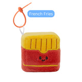 Squarepals Plush Soft Toy - Food Series (7cm) | Cute Mini Stuffed Doll for Stress Relief & Collection