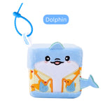 Squarepals Plush Soft Toy - Animal Series (7cm) | Cute Mini Stuffed Doll for Stress Relief & Collection