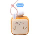 Squarepals Plush Soft Toy - Food Series (7cm) | Cute Mini Stuffed Doll for Stress Relief & Collection