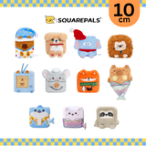 Squarepals Cute Squishy Plush Doll - Animal Series (10cm) | Soft Collectible Gift for Plush Lovers
