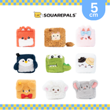 Squarepals Cute Squishy Plush Doll - Animal Series (5cm) | Soft Collectible Gift for Plush Lovers