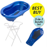 Rotho Babydesign Top Bundle B, Bath Tub + Bath Seat + Bath Stand (5 Colors)