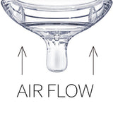 Comotomo Replacement Nipples, Slow Flow (1 hole), 2-pack