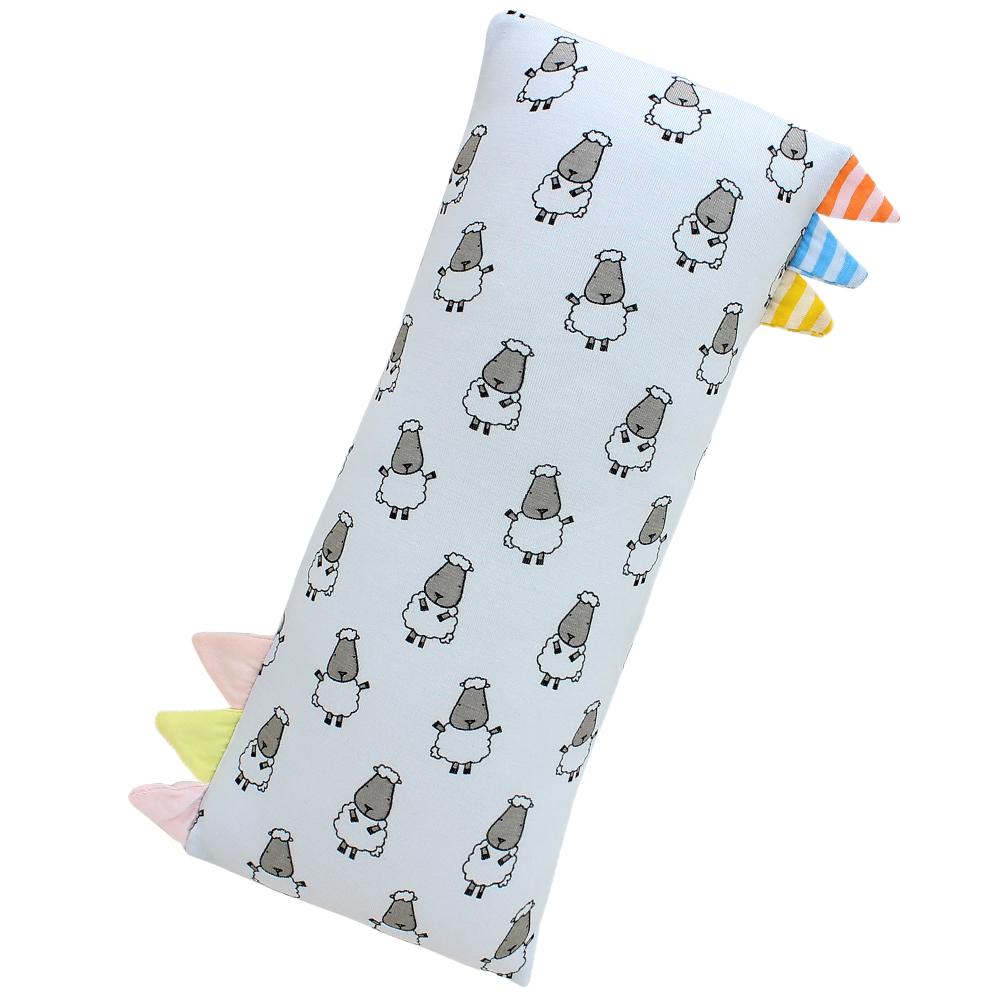 Bed-Time Buddy™ Small Sheepz Blue with Color & Stripe tag - Small